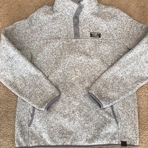 Grey sweater fleece